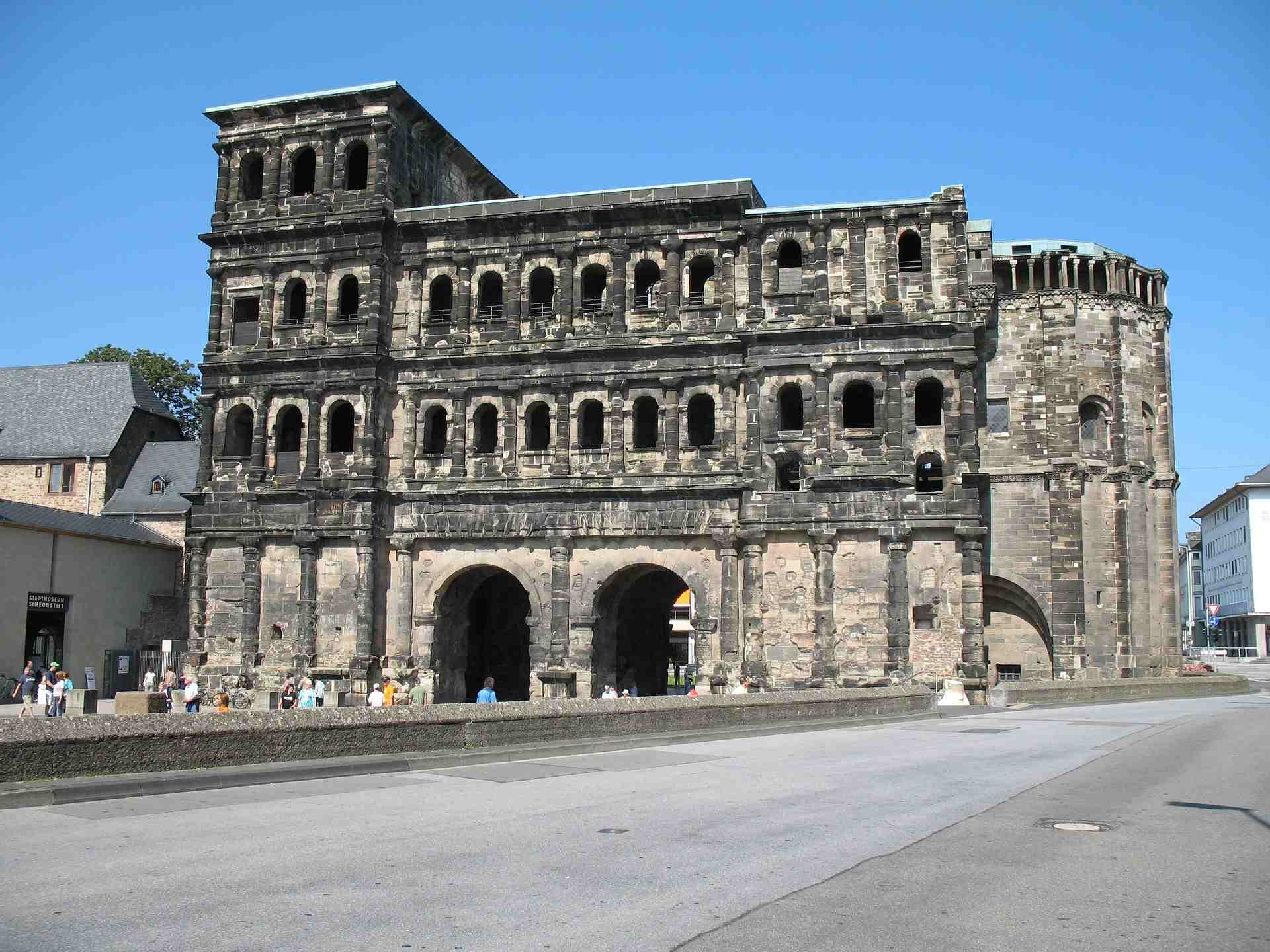 Ein Bild der Porta Nigra